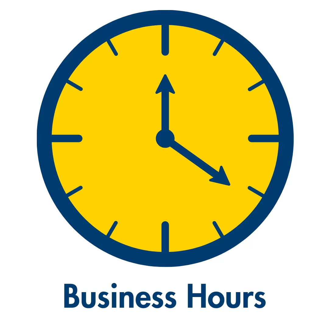 View our business hours